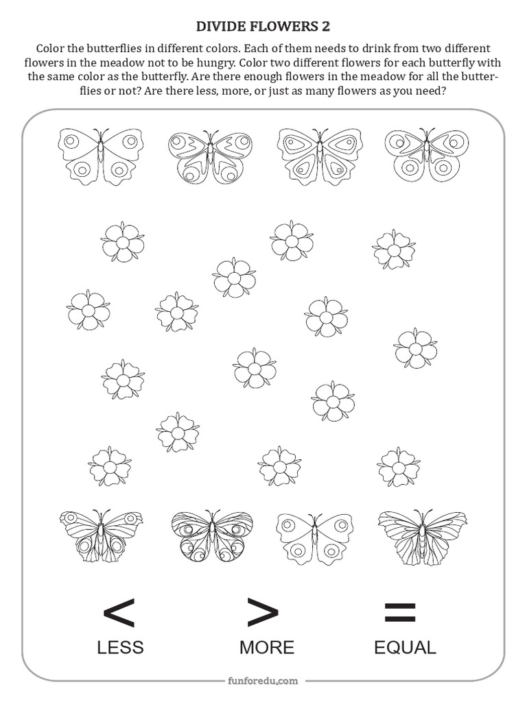 Divide Flowers 2 - 3 | PDF