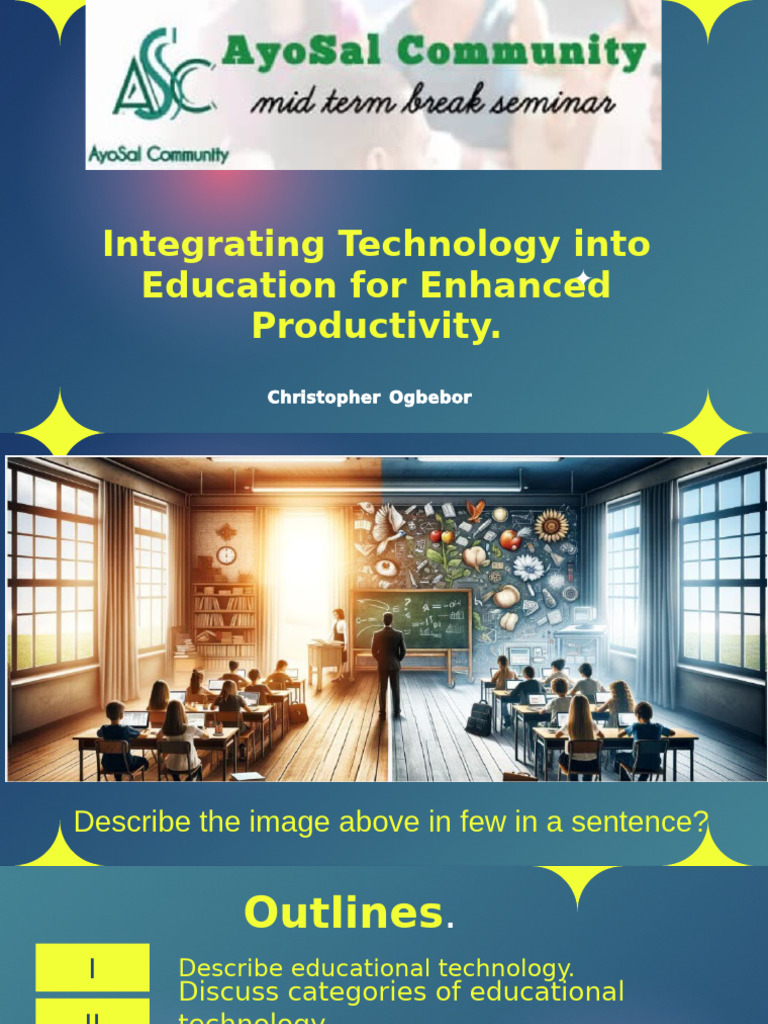 Enhancing Education with Ed-Tech Tools | PDF