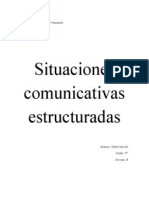 Situaciones comunicativas estructuradas