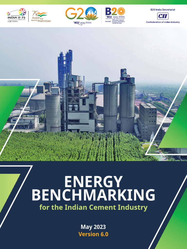 Energy Benchmarking for Indian Cement | PDF | Climate Change Mitigation ...