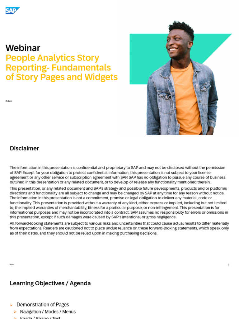 Fundamentals of Story Reporting Pages in SAP SuccessFactors People ...