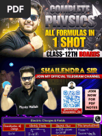 Class 12 Physics One Shot Series | PDF