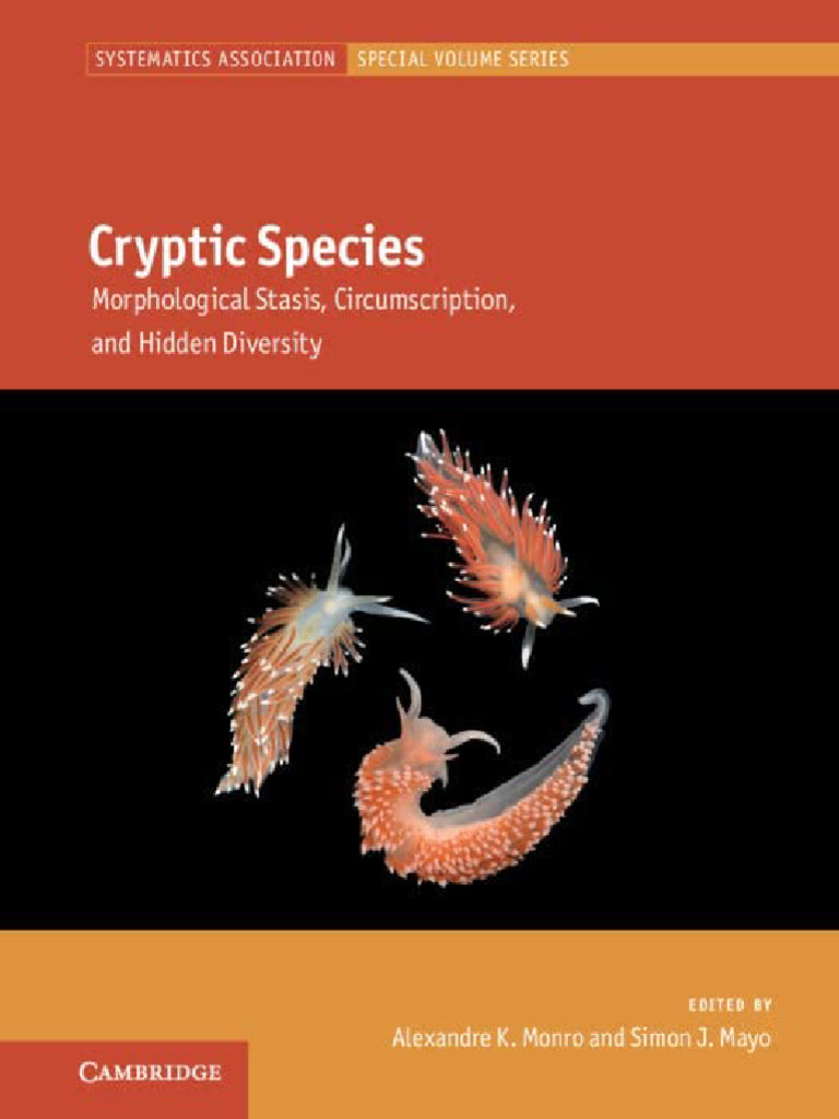 Cryptic Species, Morphological Stasis_230325_194235 | PDF | Species ...