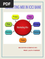 Marketing Mix in ICICI Bank