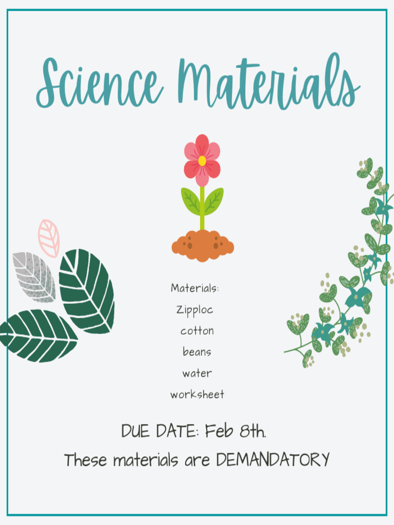 Science Materials | PDF