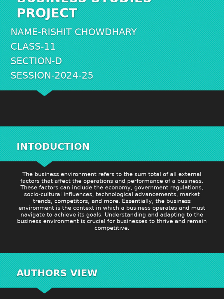 Business Environment and SWOT Analysis | PDF | Gross Domestic Product ...