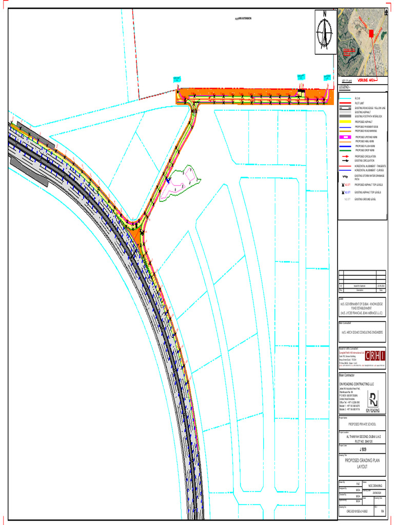 New Grading Plan-01 - Rev 4 | PDF | Road Infrastructure | Transport ...