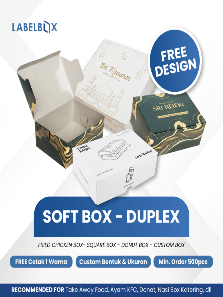 Box - Bahan Duplex (Putih Abu) | PDF | Asian Cuisine | Southeast Asian ...