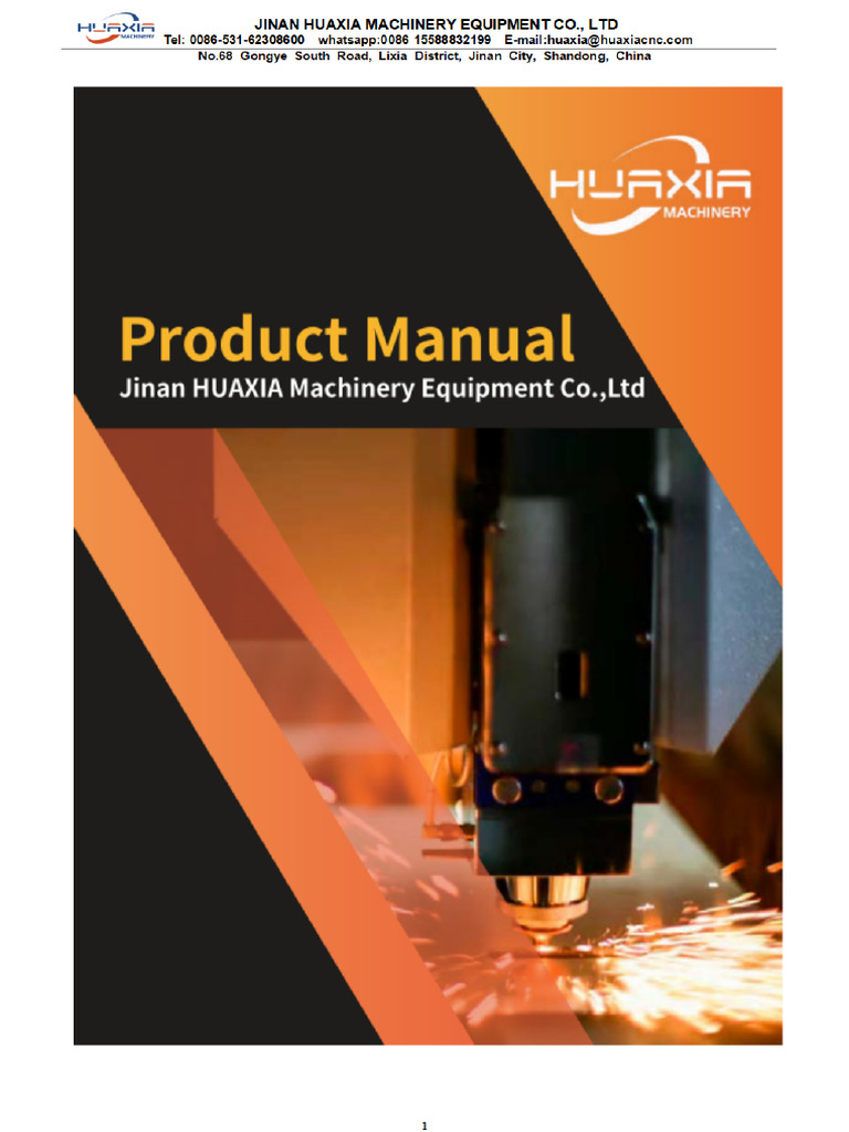 Installation Manual - Laser Cutting Machine | PDF