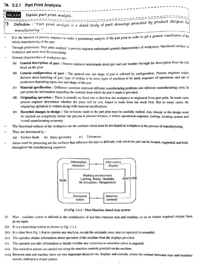 Part Print - Man-Machine | PDF