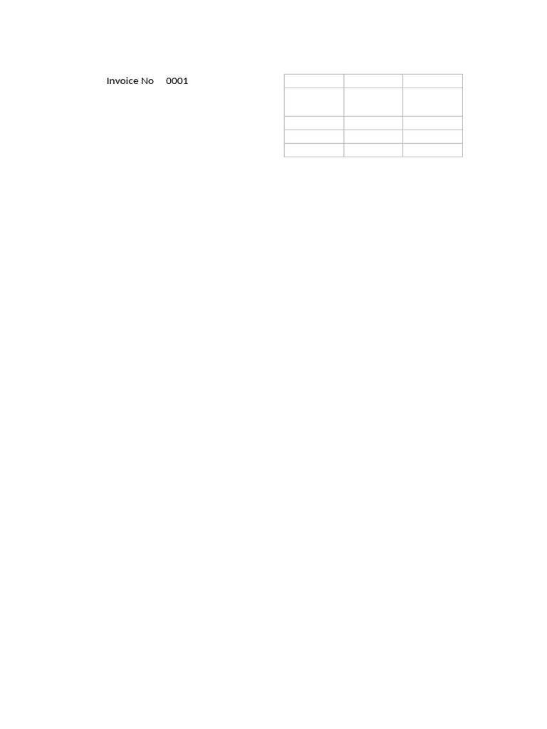 Invoice Summary for HR Department | PDF