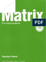 New Matrix Pre-Intermediate TB