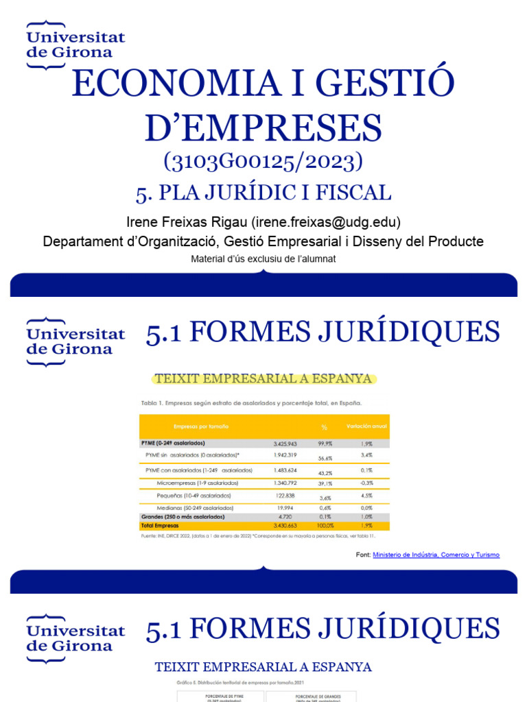 5 Pla Jurídic I Fiscal - 240321 - 152001 | PDF
