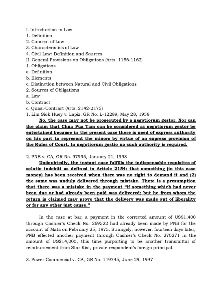 Overview of Law and Obligations | PDF | Legal Liability | Negligence