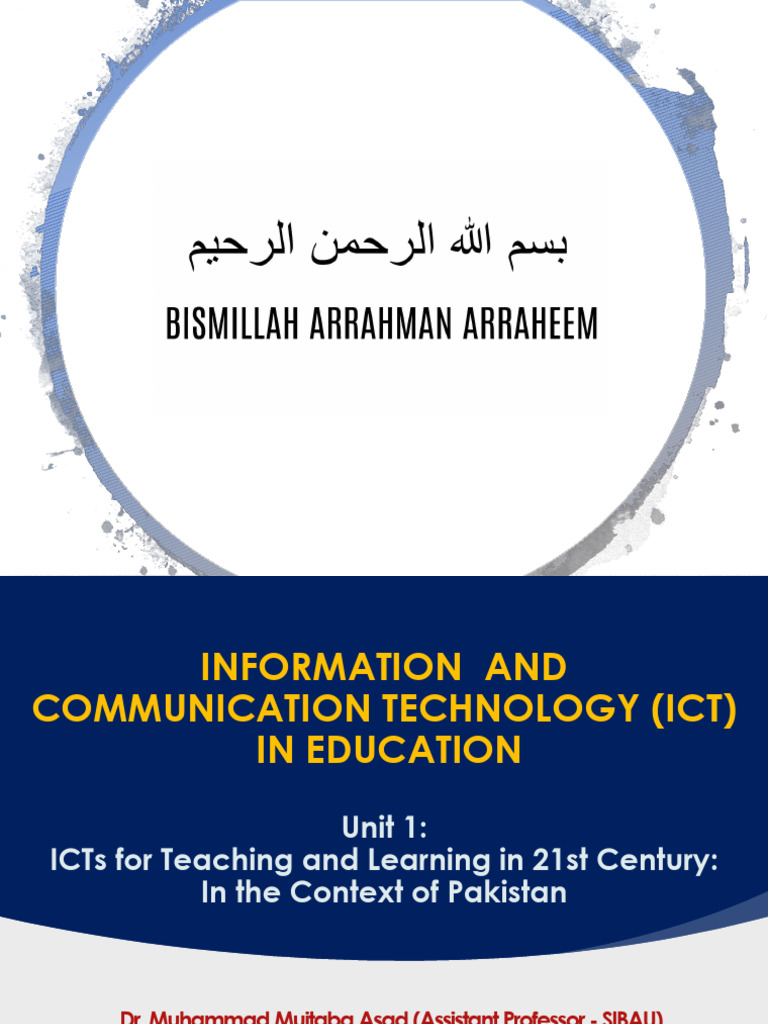 ICT in Education: 21st Century Insights | PDF | Communication ...