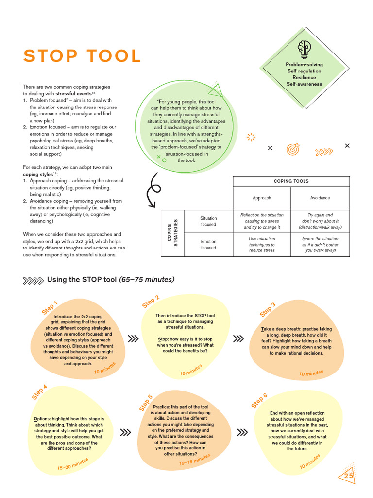 STOP Tool for Stress Management | PDF | Emotional Self Regulation ...