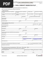 AIP Work Permit Application Form IMM 0156 | PDF