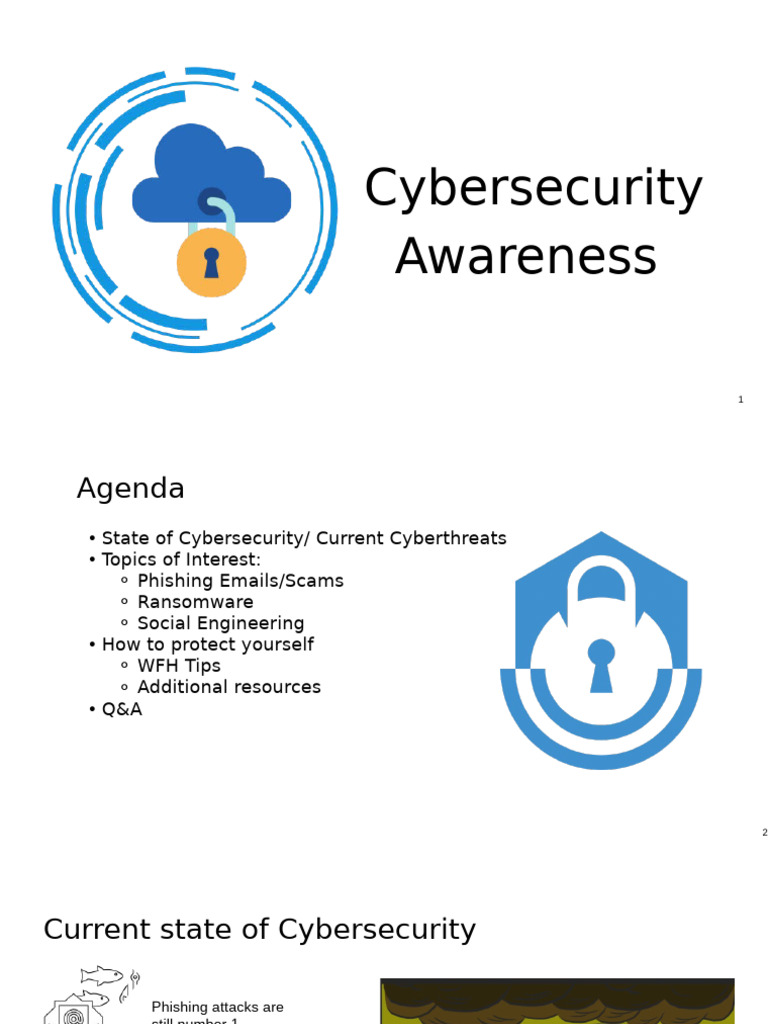 Cybersecurity Awareness and Protection Guide | PDF | Phishing | Security