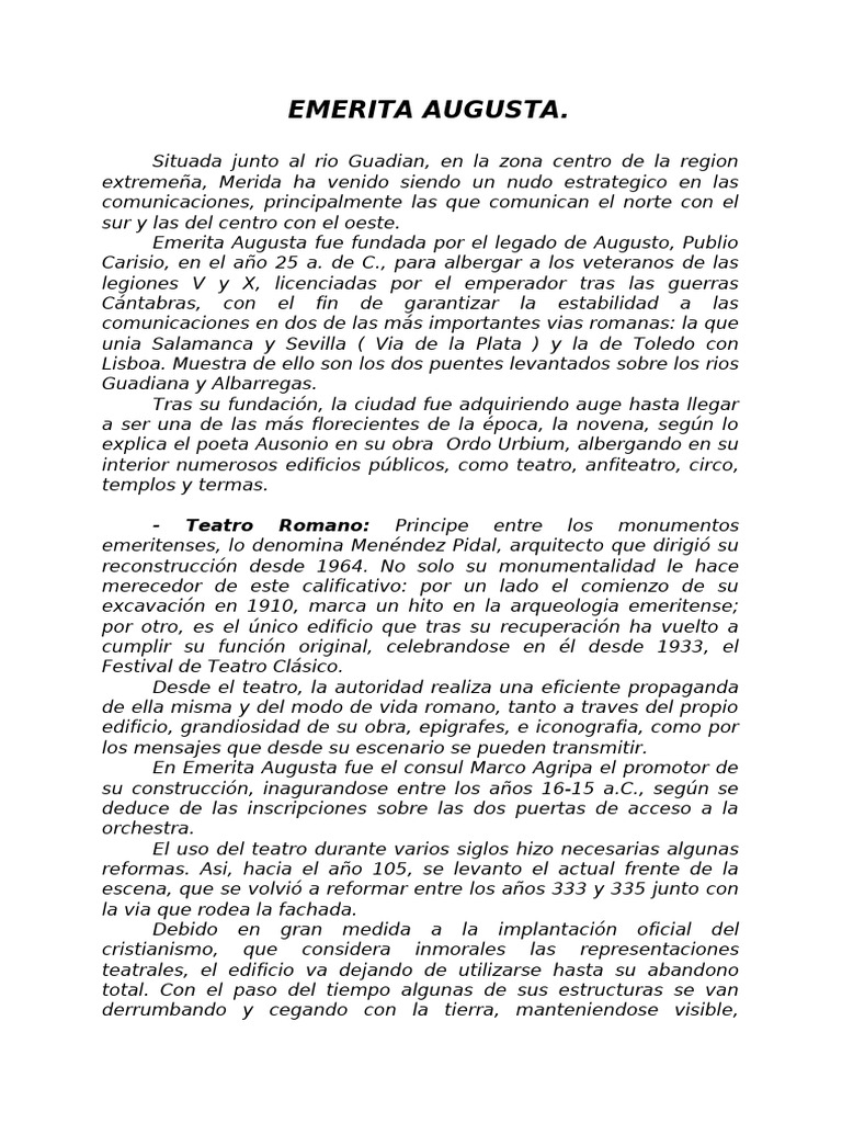 EMERITA | PDF