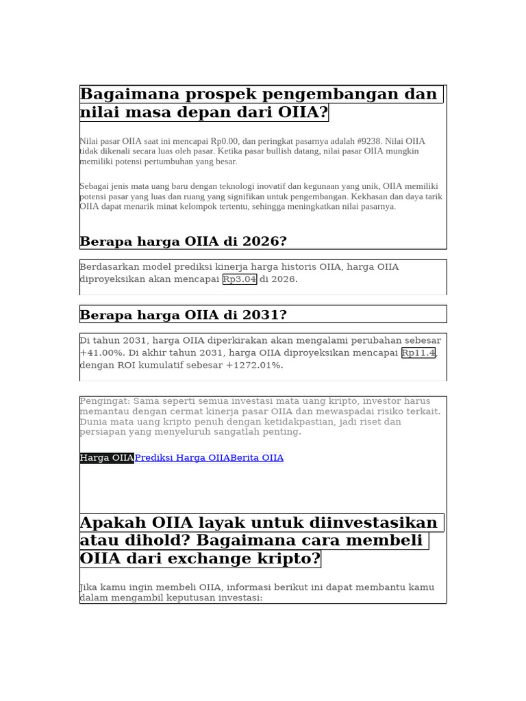 OIIA | PDF