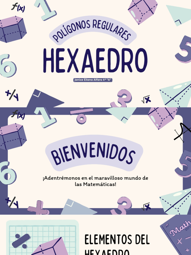 Presentación Diapositivas Proyecto de Matemáticas Ilustrativo Morado y ...
