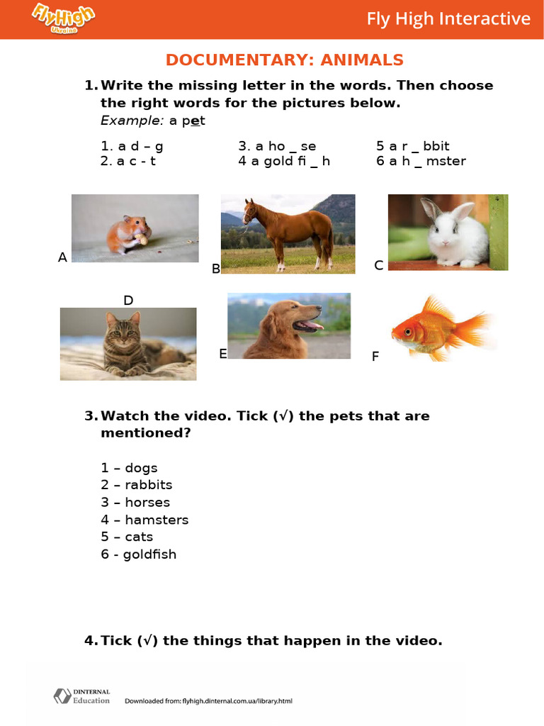 Documentary Animals | PDF