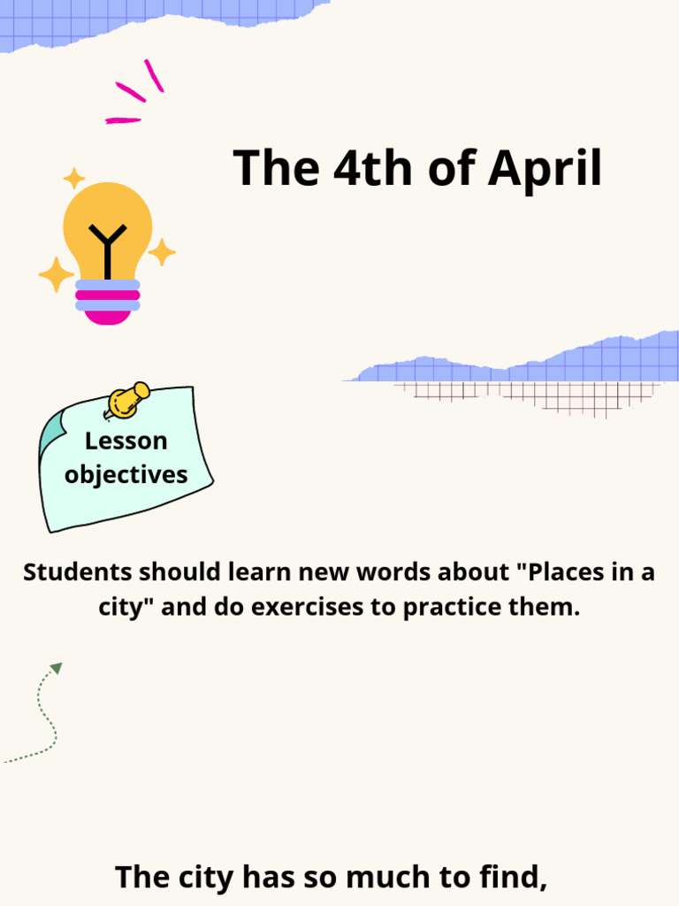 The 4th of April | PDF