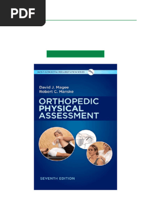 Full Download Orthopedic Physical Assessment - 7th Edition All