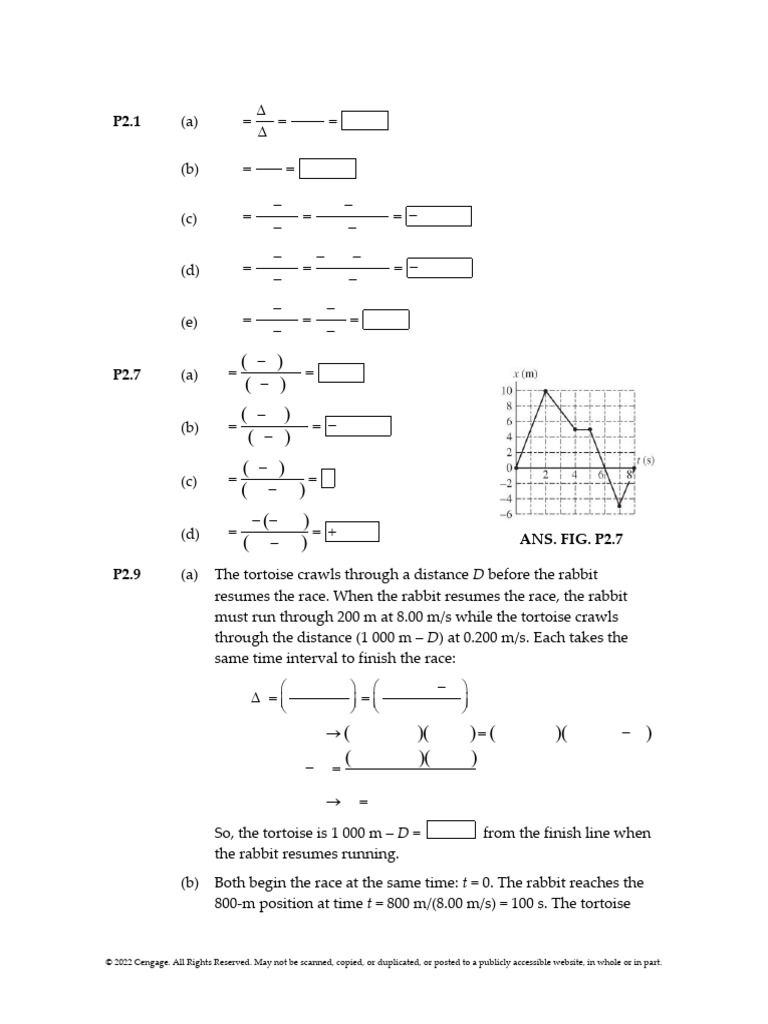 CH 2 | PDF | Physics | Mechanics
