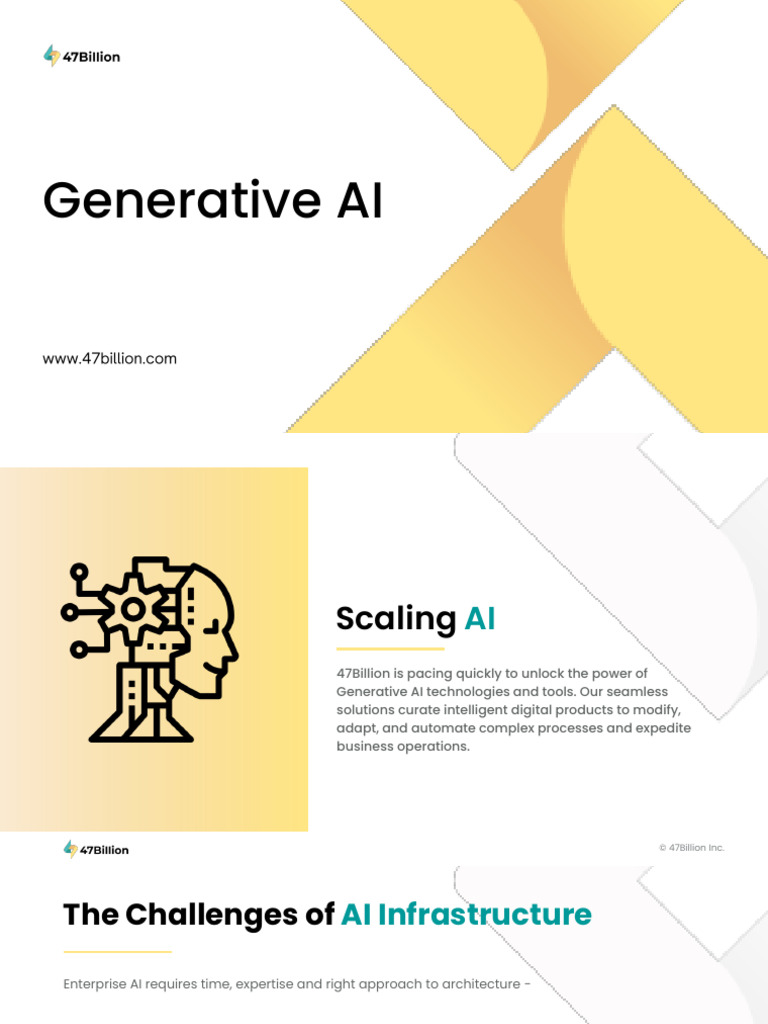 Scaling Generative AI for Enterprises | PDF | Artificial Intelligence ...