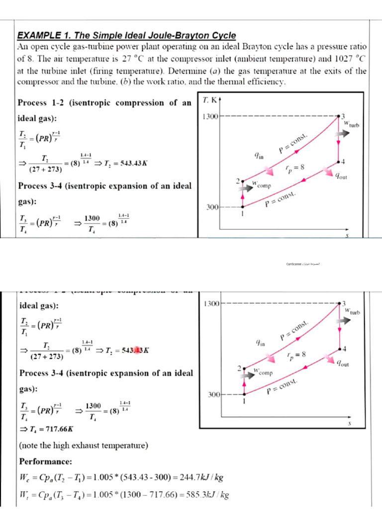 Brayton Cycle | PDF