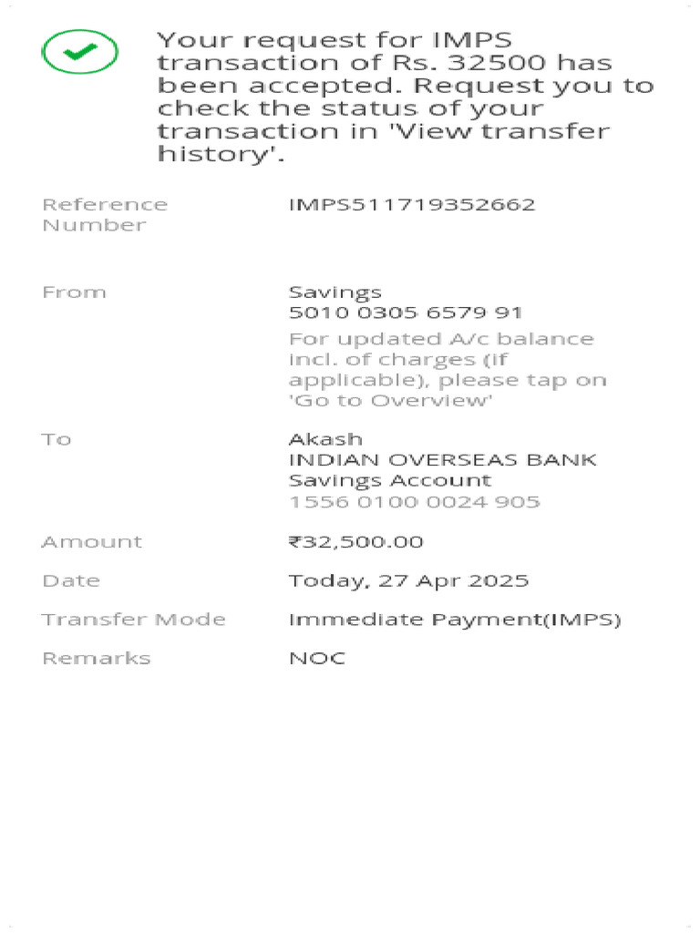 Money-Transfer 27042025 | PDF