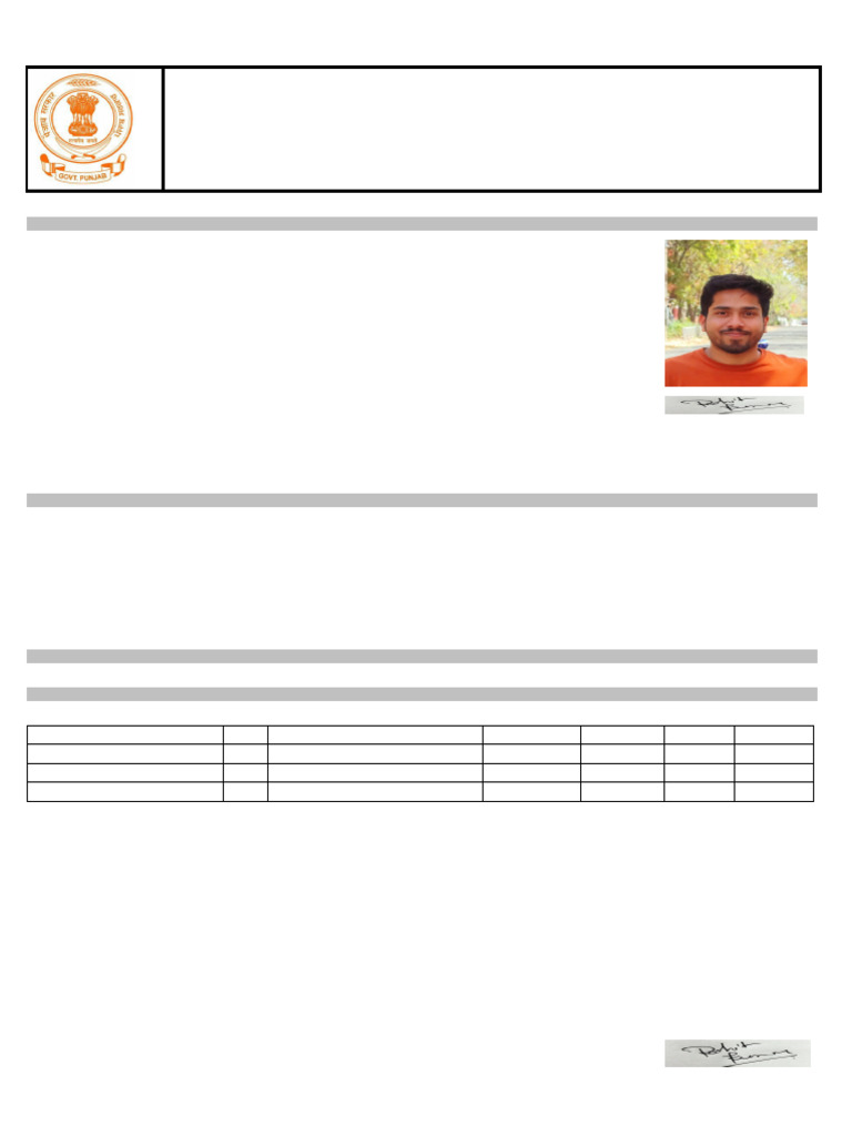 Labour Inspector Application - Rohit Kumar | PDF