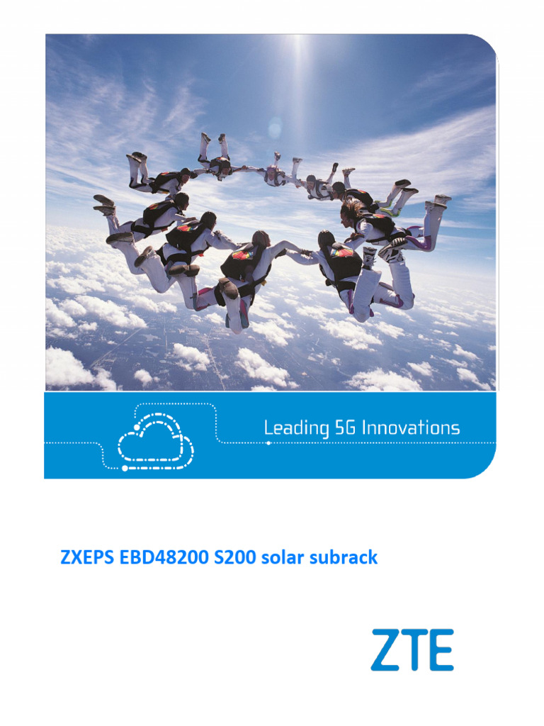 ZXEPS EBD48200 S200 Solar Subrack | PDF