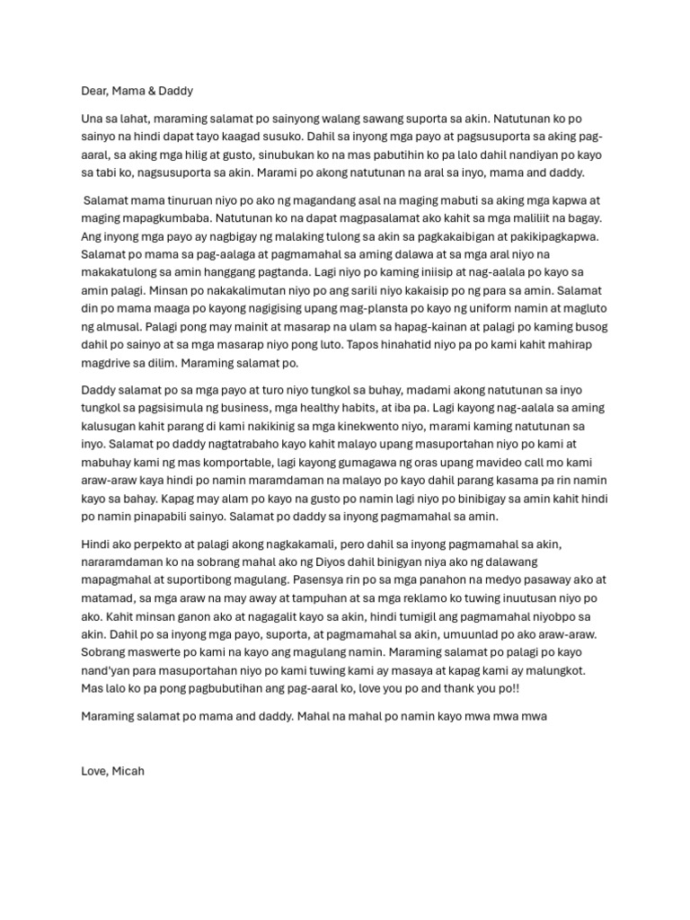 Letter | PDF