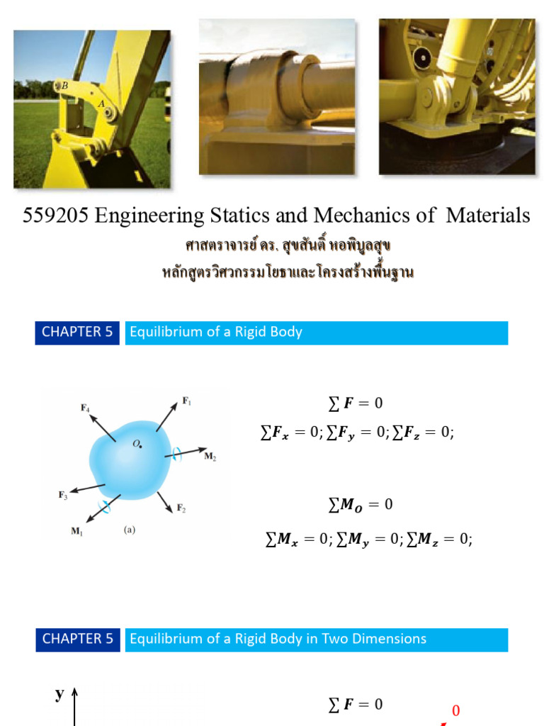 Statics-CH5 | PDF | Force | Mechanics