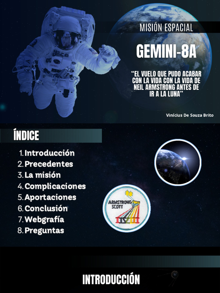 1. | PDF | Proyecto Géminis | Programas de la NASA