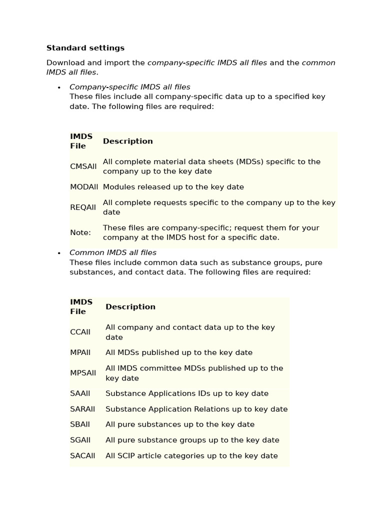 Imds Files | PDF | Computer File | Directory (Computing)