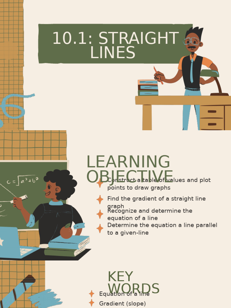 Understanding Straight Line Graphs | PDF | Slope | Line (Geometry)