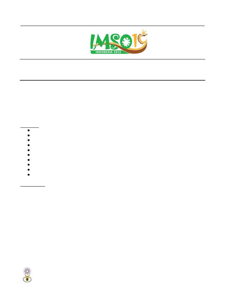 Imso 19 - Experiments Final | PDF | Chromatography | Plate Tectonics