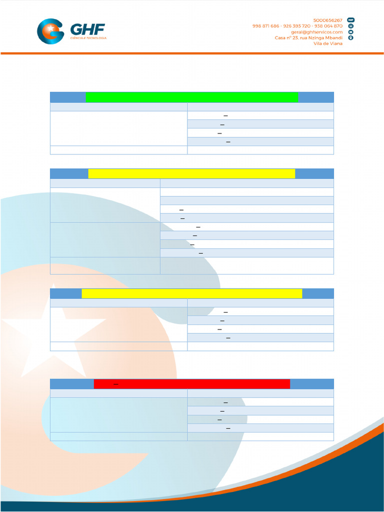 Cursos de Formação em GHF Engenharia | PDF | Automação | Engenharia ...
