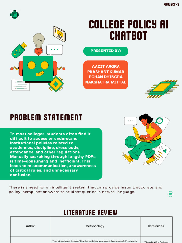 AI Chatbot for College Policy Queries | PDF | Databases | No Sql