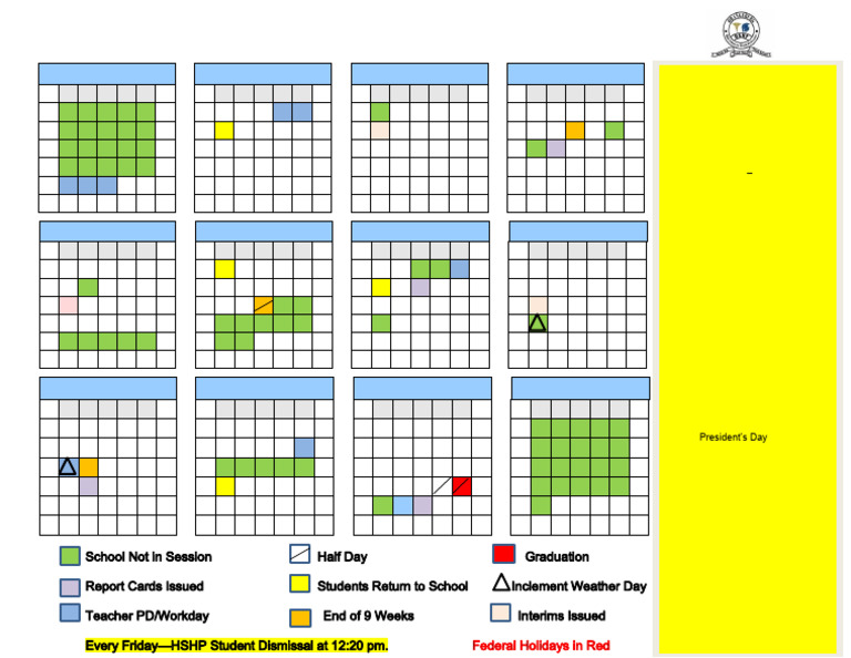 OHSHP 2024-2025 School Calendar | PDF | Public Holiday | Entertainment ...