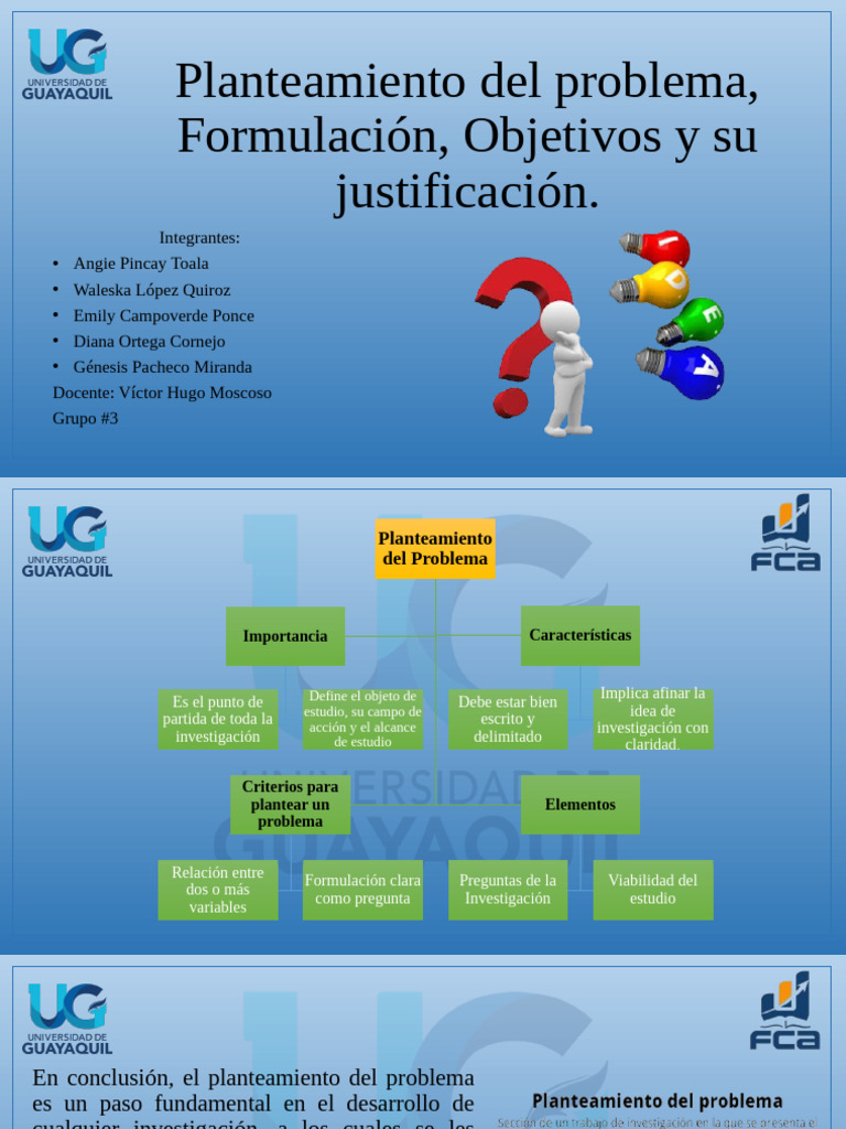 Planteamiento Del Problema s6 | PDF | Conocimiento | Teoría