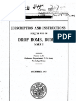 Drop Bomb Dummy MK1 USA 1918