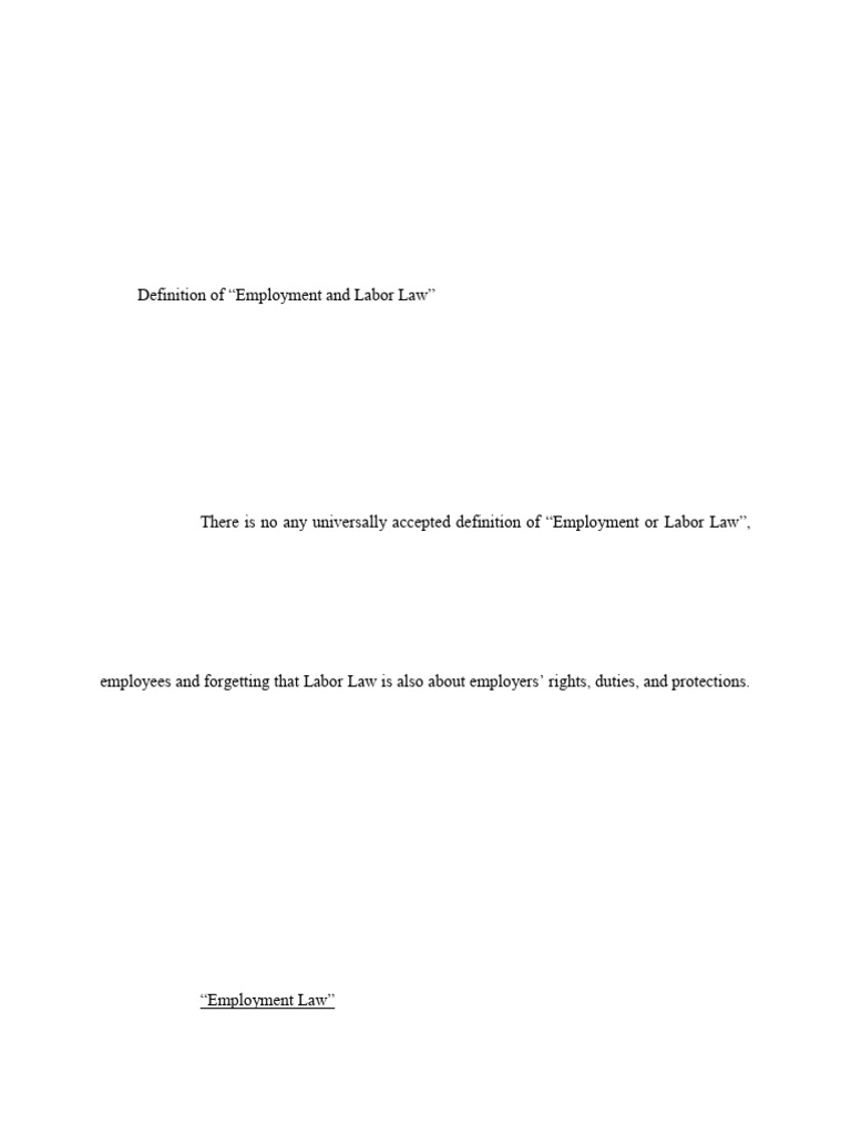 Labor Note by Samuel Asfaw | PDF | Employment | Labour Law