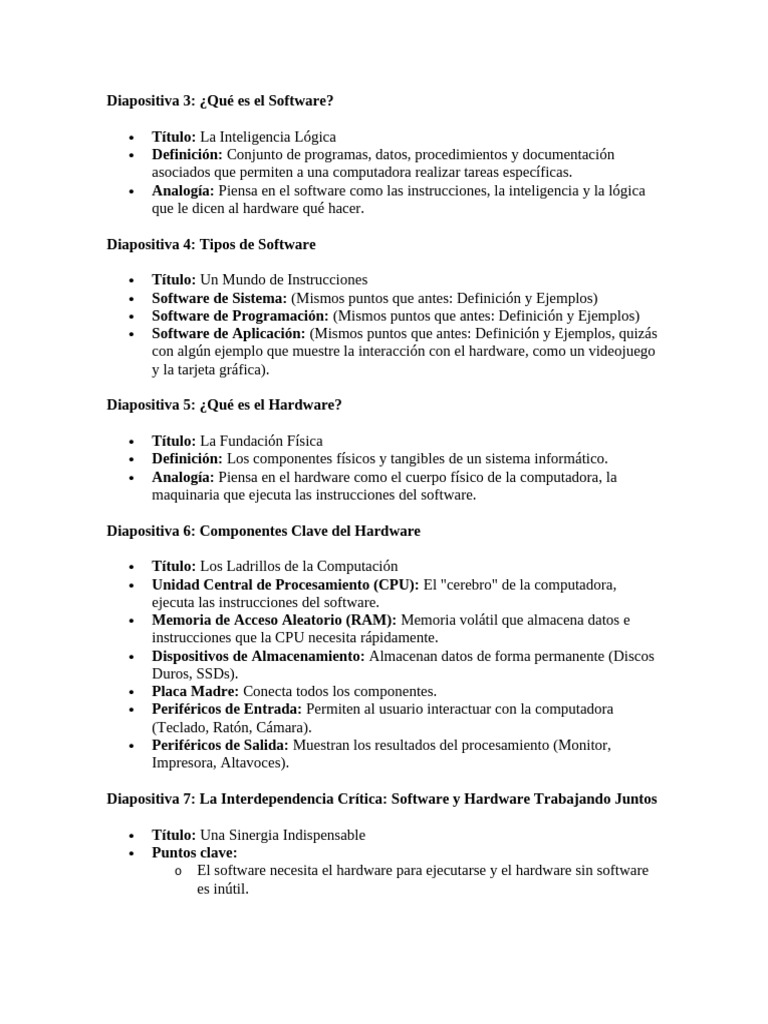 Diapositiva 3 | PDF | Hardware de la computadora | Periférico