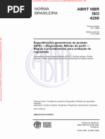 Confirmação da NBR ISO 4287:2002 | PDF