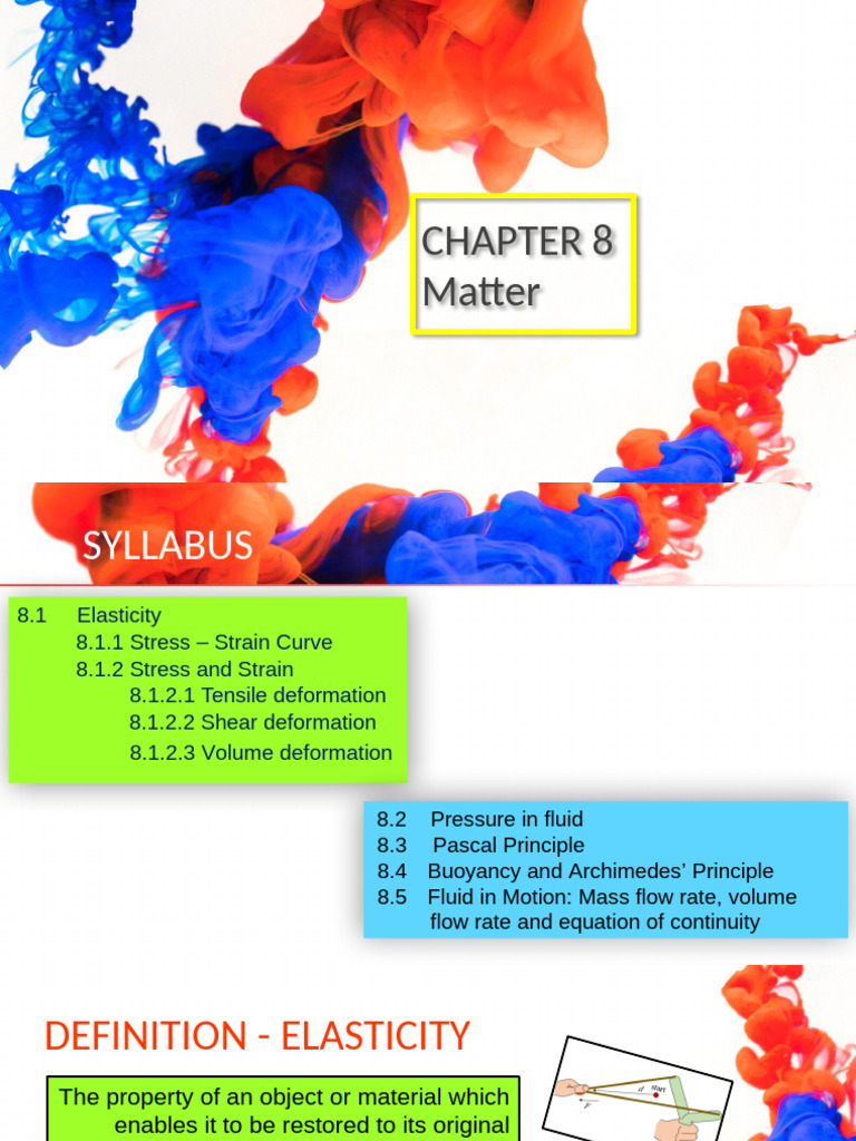 Understanding Elasticity and Fluid Mechanics | PDF | Deformation ...