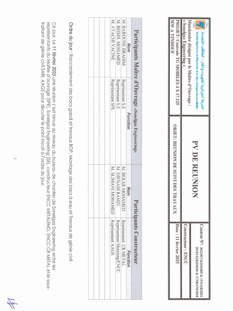 PV de Runion Se Spe Encc Aags 11-02-2025 | PDF